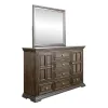 Liberty Furniture 361-BR-DM Big Valley - Dresser & Mirror - Brownstone