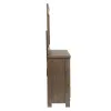 Liberty Furniture 759-BR-DM Thornwood Hills - Dresser & Mirror - Rock Beaten Brown