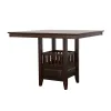 CoasterEveryday 100958 Jaden - Square Counter Height Dining Table - Espresso