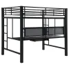 CoasterElevations 460023 Avalon - Full Workstation Loft Bed - Black