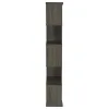 CoasterEveryday 800552 Joey - 5-Shelf Bookshelf - Weathered Gray