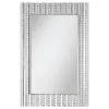 CoasterElevations 961614 Aideen - Acrylic Crystal Wall Mirror - Silver