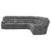 CoasterEssence 600370 Higgins - Upholstered Power Reclining Sectional Sofa - Gray