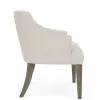 Riverside Furniture 87158 Sariel - Upholstered Host Chair (Set of 2) - Gray