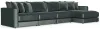 Jackson Furniture Industries 2245/36/31/76-35 Jackson Furniture Industries 2245/36/31/76-35 Remington - 4 Piece Modular Sectional (RSF Chaise) - Pine