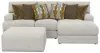 Jackson Furniture Industries 2240/46/76/12-26 Tori - 2 Piece Sofa Chaise With Comfort Coil Seating, 40