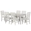 New Classic 40-D4129-D6C Echo - Dining Table And 6 Chairs - Driftwood