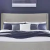 Liberty Furniture 694-BR15HU Liberty Furniture 694-BR15HU New Haven - King Upholstered Panel Headboard - Sanctuary White