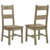 Coaster Fine Furniture 192922 Cardova - Solid Wood Dining Side Chair (Set of 2) - Vineyard Oak