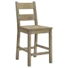 Coaster Fine Furniture 192929 Cardova - Counter Height Dining Chair (Set of 2) - Vineyard Oak