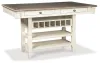 Ashley Furniture D647-32 Bolanburg - Rectangular Dining Room Counter Table - Beige