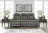Ashley Furniture 22004/15/18/13 Ashley Furniture 22004/15/18/13 Next-Gen Durapella - 3 Pc. - Power Sofa, Loveseat, Recliner - Slate