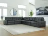 Ashley Furniture 99503S5 Ashley Furniture 99503S5 Brindley Pier - 6-Piece Sectional - Fog