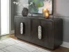 Ashley Furniture A4000683 Elliston - Accent Cabinet - Espresso Brown