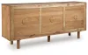 Ashley Furniture A4000709 Adway - Accent Cabinet - Natural Brown