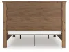 Ashley Furniture PCB779B13 Feddinger - California King Panel Storage Bed - Medium Brown