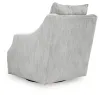 Ashley Furniture A3000818 Gubbins - Swivel Accent Chair - Gray