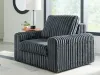 Ashley Furniture PC8680515P Ashley Furniture PC8680515P HamlinBay - Power Gliding Chaise - Gunmetal