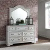 Liberty Furniture 244-BR31 Liberty Furniture 244-BR31 Magnolia Manor - 7 Drawer Dresser - Antique White