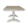 Liberty Furniture 661W-CD-TRS Whitney - Trestle Table - Antique Linen / Weathered Gray