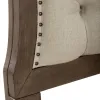 Liberty Furniture 615-BR15HUT Liberty Furniture 615-BR15HUT Americana Farmhouse - King Tufted Panel Headboard - Dusty Taupe