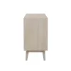 CoasterEssence 953430 Ixora - 2 Door Wood Accent Cabinet - White Washed And Black