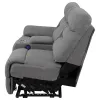 CoasterEssence 600370B1 Higgins - Upholstered LAF Power Loveseat - Gray