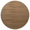Coaster Fine Furniture 108570 Crestmore - Round Wood Dining Table - Walnut