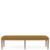 Riverside Furniture 51859 Halbrooke - Upholstered Dining Bench - Light Brown