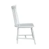 Liberty Furniture 499-C4000S Palmetto Heights - Spindle Back Side Chair - Shell White & Driftwood
