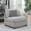 CoasterElevations 551511 Cambria - Upholstered Armless Chair - Gray