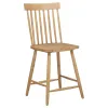Coaster Fine Furniture 122509 Andrews - Windsor Counter Height Dining Side Chair (Set of 2) - Light Ash