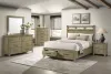 Coaster Fine Furniture 207530Q-S5 Hazlewood - 5 Piece Queen Storage Bedroom Set - Vineyard Oak