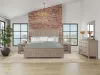 Riverside Furniture 79270-79271-79272 Bennett - Queen Panel Bed - Frosted Gray