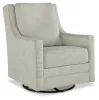 Ashley Furniture A3000265 Kambria - Swivel Glider Accent Chair - Fog