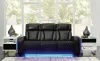 Ashley Furniture U27106/15/18 Boyington - 2 Pc. - Power Reclining Sofa And Loveseat - Black