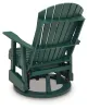 Ashley Furniture PCP115-820 Shell Beach - Swivel Glider Chair - Green