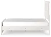 Ashley Furniture B1190B4 Ashley Furniture B1190B4 Gerridan - Full Panel Bed - White / Gray