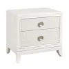 Samuel Lawrence Furniture S910-050 Melrose - 2-Drawer Nightstand in a White Finish - White