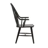 Liberty Furniture 482-C1000A Liberty Furniture 482-C1000A Hearthstone Ridge - Windsor Back Arm Chair - Tobacco & Black