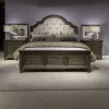 Liberty Furniture 297-BR-KUB Liberty Furniture 297-BR-KUB Paradise Valley - King Upholstered Bed - Saddle Brown