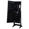 CoasterEveryday 904039 Tutuola - Cheval Mirror With Jewelry Storage - Black