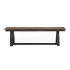 Intercon HP-CH-6215B-BBP-C Harper - Dining Bench - Brushed Brown / Pecan