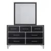 New Classic 00-B1891-DM New Classic 00-B1891-DM Ava - Dresser & Mirror - Black