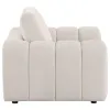 Coaster Fine Furniture 504957 Burnett - Chenille Upholstered Accent Chair - Ivory