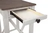 Ashley Furniture A4000374 Adalane - Accent Table - White / Gray
