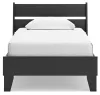Ashley Furniture EB1865B1 Ashley Furniture EB1865B1 Socalle - Twin Panel Platform Bed - Black