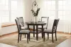 Ashley Furniture D422-225 Langwest - Dining Room Table Set (Set of 5) - Brown