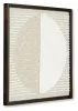 Ashley Furniture A8010330 Bachard - Wall Decor - Tan / White