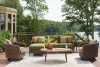 Ashley Furniture P572/838/821(2)/814/701/706 Ashley Furniture P572/838/821(2)/814/701/706 Horizon Hall - 6 Pc. - Lounge Set With Sofa - Brown / Green